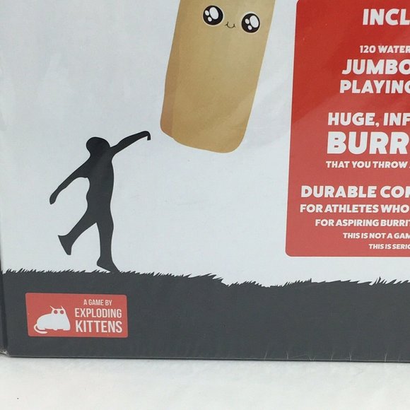 Throw Throw Burrito By Exploding Kittens Extreme Outdoor Edition Card Game New - Picture 5 of 12
